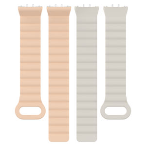 Eraysun สายนาฬิกาซิลิโคนแม่เหล็กสองสีสำหรับ Samsung Galaxy Fit 3สายนาฬิกาอัจฉริยะ - Product Image 6