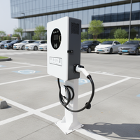 Nuevo Cargador Rápido de CC para Vehículos Eléctricos de 20kW-40kW CCS2 GBT con Cable de Carga de 5 Metros y 2 Años de Garantía