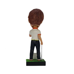 Moderna figura de golfista de resina DIY, modelo de estatuilla para exteriores, estatua de animal, decoración del hogar, pintura, escultura, arte, regalos - Product Image 5