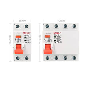 KORLEN Tipo A RCCB <span class=keywords><strong>30mA</strong></span> 2P Protección contra fugas de seguridad Disyuntor de corriente <span class=keywords><strong>residual</strong></span> residencial - Product Image 4