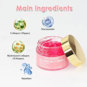 Crema Facial de Colágeno <span class=keywords><strong>Jerry</strong></span> de Marca Privada al por Mayor, 100 ml, con Propiedades Hidratantes, Blanqueadoras, Antiarrugas y Reafirmantes - Product Image 4