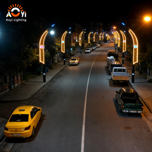 Modern LED Street Light, Artistic Shape Decorative Road Lighting for City <strong>Boulevard</strong>, Highway Decoration - Product Image 2