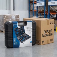 Lot complet de 97 outils à main OEM en gros, embouts de tournevis, jeu de douilles à cliquet en acier au chrome-vanadium, boîte à outils portable, garantie 3 ans