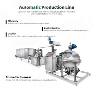 Precio de fábrica Fabricación de alta productividad 300/450/600/Kgs/H Jelly Soft <span class=keywords><strong>Gummy</strong></span> Bear Candy Línea de producción - Product Image 2