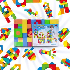 Khối <span class=keywords><strong>Eva</strong></span> Tự Làm Khối Mềm Cho Quà Tặng Khối Xây Dựng Bằng Bọt Cho Bé Trai Và Bé Gái - Product Image 6