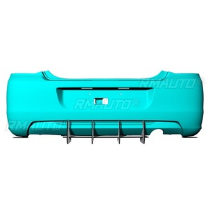 For Peugeot 301 Sedan 2013-2017 <strong>Car</strong> Rear Bumper Lip Splitter <strong>Diffuser</strong> Body Kit Bumper Guard <strong>Protector</strong> Cover <strong>Car</strong> Accessories - Product Image 3