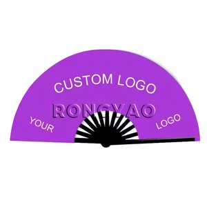 Abanicos Plegables de Plástico de 13 Pulgadas Baratos con Diseño de Kung Fu y Orgullo <span class=keywords><strong>Gay</strong></span> LGBT, Abanicos de Mano de Plástico Impresos Personalizados para Festivales y Fiestas - Product Image 1