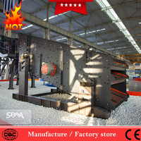 Single Deck Rock Stone Gold Kupfer Aggregat Vibrations sieb in Russland mit Kern motor und Pumpen komponenten für Erz anwendungen