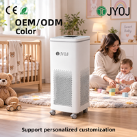 Purificateur d'air médical portable KJ360 silencieux pour chambre à coucher, avec mode veille et fonctionnement ultra-silencieux et lumières tamisées