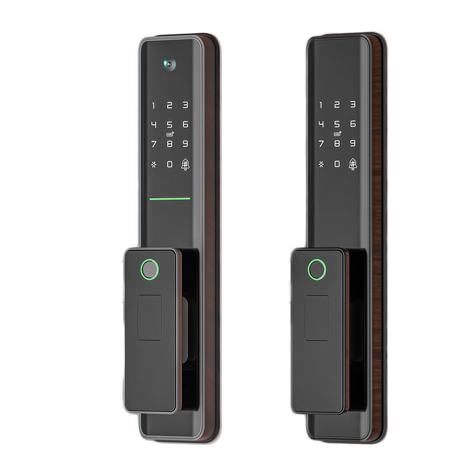 Smart Lock with Fingerprint, RFID, and Camera - Secure & Convenient