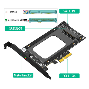 <span class=keywords><strong>Pci</strong></span>-<span class=keywords><strong>E</strong></span> Riser 3.0 4X Để U.2 SFF-8639 Adapter Pcie U.2 <span class=keywords><strong>SSD</strong></span> Để <span class=keywords><strong>PCI</strong></span> Express Thẻ Hỗ Trợ U.2 <span class=keywords><strong>SSD</strong></span> 2.5 "<span class=keywords><strong>SATA</strong></span> <span class=keywords><strong>SSD</strong></span> Để <span class=keywords><strong>Pci</strong></span>-<span class=keywords><strong>E</strong></span> X4 Riser Thẻ - Product Image 3