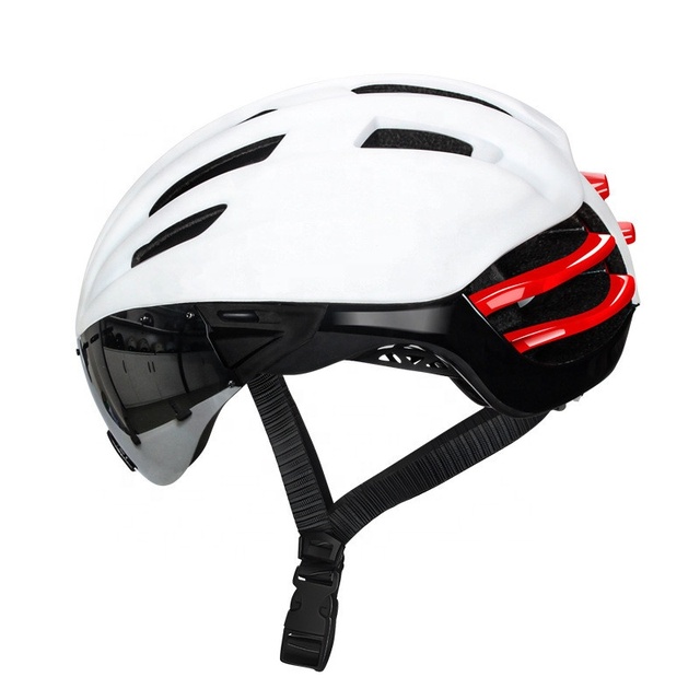 China Adult Bicycle Helmet Cheap Road Bike Race Bicycle Sports Safety Helmet Mtb Riding Racing Timing Integrated Helmet for Sale