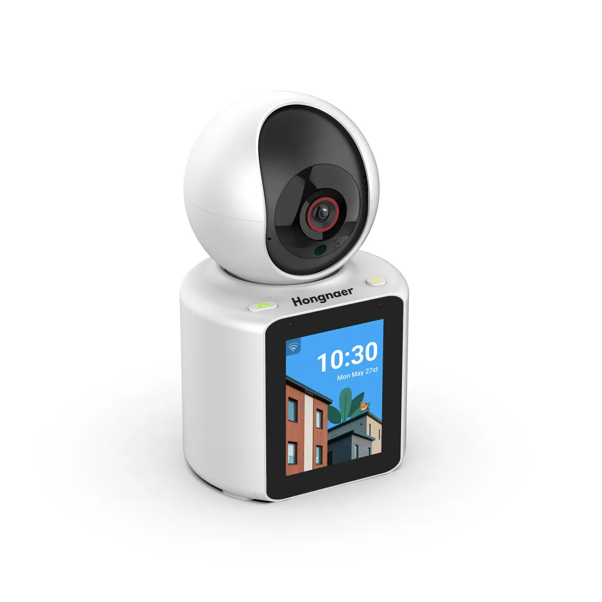 Kamera panggilan Video dua arah 1080P, waktu nyata Monitor bayi keamanan rumah pintar Mini CCTV WIFI