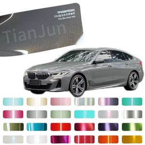 Film adhésif pour voiture en <span class=keywords><strong>fibre</strong></span> de carbone 3M, série Coral, vinyle autocollant, colle sensible à la pression, sans bulles d'air, autocollant pour carrosserie, finition métallique brillante - Product Image 1