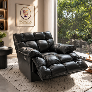 Electric Massage Recliner Chair Multifunctional Single Sofa Swivel Rocking Lazy Cloud Chair for Living Room - Product Image 1