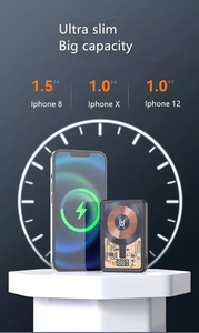 Banco de energía solar portátil, placa de módulo de carga rápida de 20000mah, funciona con monedas para <span class=keywords><strong>iniu</strong></span>, capacidad de 50000mah, Banco de energía con teclado láser - Product Image 2