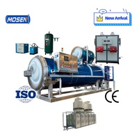 Nouvelle Stérilisateur Industrielle Horizontale Mosen pour Biberons, Machine de Stérilisation par Pulvérisation d'Eau, Prix