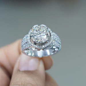 Anello di fidanzamento creativo da donna, elegante stile occidentale, accessorio alla moda per feste, regalo - Product Image 2
