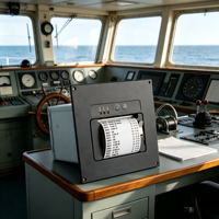 Imprimante thermique pour journal de bord de navire MASUNG MS-CM-WSDM RS232, remplacement pour OPU-AC-C20 NAVTEX GMDSS avec enrouleur de papier automatique