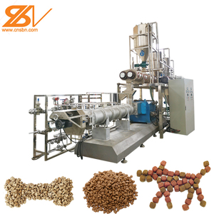 <span class=keywords><strong>4</strong></span> ton/H Saibainuo SLG135 modelo automático croquetas máquina de comida húmeda seca perro - Product Image 1