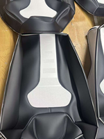 Accessoires intérieurs de voiture : Sièges baquet sport racing personnalisables avec revêtement en cuir et assise en mousse pour BMW F30 F80 F82 M3 M4 M5 – Amélioration