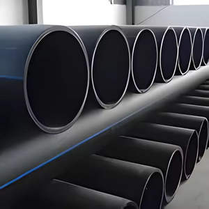 ท่อ HDPE ขนาด 100 มม. 110 มม. สำหรับงานขายส่ง ทนแรงดันสูง สำหรับระบบประปาในเมือง ระบายน้ำ เชื่อมได้ PN12.5 วัสดุ PE เกรดอาหาร หนา 6 มม. - Product Image 4