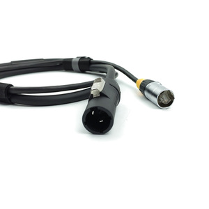 Tín hiệu mềm kết hợp cáp video âm thanh 6 loại xoắn đôi mạng được bảo vệ + cáp điện chống nước tích hợp toàn diện - Product Image 4