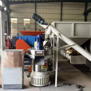 Machine à granulés de bois à matrice annulaire verticale, moulin à granulés de biomasse pour la fabrication de granulés de combustible - Product Image 6