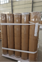 Rouleau de papier peint non tissé imprimable pré-collé, directement de l'usine, imperméable, ignifuge, base blanche, pour impression numérique