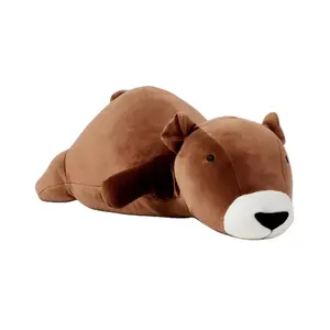 2023 New Design Pillowfort Weighted Plush Kid Throw Pillow Cartoon Bear Weighted Stuffed Animal Plush Toy
