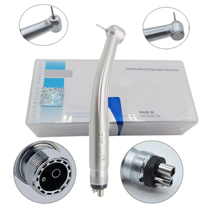 Pezzo di mano dentale 2 fori <span class=keywords><strong>4</strong></span> fori turbina ad alta velocità strumenti dentali prodotti manipolo elettrico dentale - Product Image 1