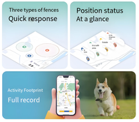 Traceur GPS 4G étanche IP67 pour animaux de compagnie, localisateur sans fil anti-perte pour chiens et chats, vente en gros
