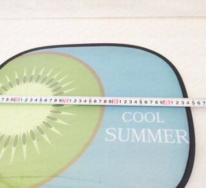 Portugal Marché 2 pièces voiture statique pare-soleil latéral avec kiwi impression couleur pour enfants - Product Image 2