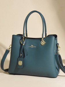 กระเป๋าสะพายข้างดีไซน์ใหม่ทันสมัย คุณภาพสูง หนัง PU กระเป๋าสะพายไหล่ กระเป๋าถือลำลองสุดหรูสำหรับผู้หญิง - Product Image 3