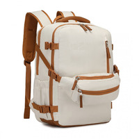 Sac à dos de voyage extra large 40L approuvé pour le transport aérien, résistant à l'eau, pour ordinateur portable 15,6 pouces, pour hommes et femmes
