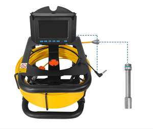 Caméra <span class=keywords><strong>d</strong></span>'inspection des égouts <span class=keywords><strong>de</strong></span> 20 m, écran LCD couleur <span class=keywords><strong>de</strong></span> 4,3 pouces, caméra <span class=keywords><strong>d</strong></span>'inspection des tuyaux, objectif <span class=keywords><strong>de</strong></span> 17 mm, caméra vidéo <span class=keywords><strong>d</strong></span>'inspection des drains et des égouts, caméra serpent - Product Image 4