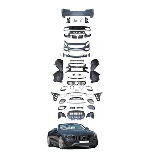 Nouveau kit carrosserie <span class=keywords><strong>AMG</strong></span> pour coupé Classe S W217 C217 2014-2020, pare-chocs avant/arrière, kit de mise à niveau Plug+Play à fixation par boulons - Product Image 2