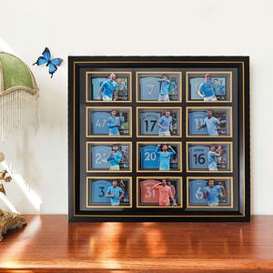 Boîte de rangement anti-poussière en acrylique pour cartes, photos, objets de collection, cadre <span class=keywords><strong>photo</strong></span> style brique - Product Image 1