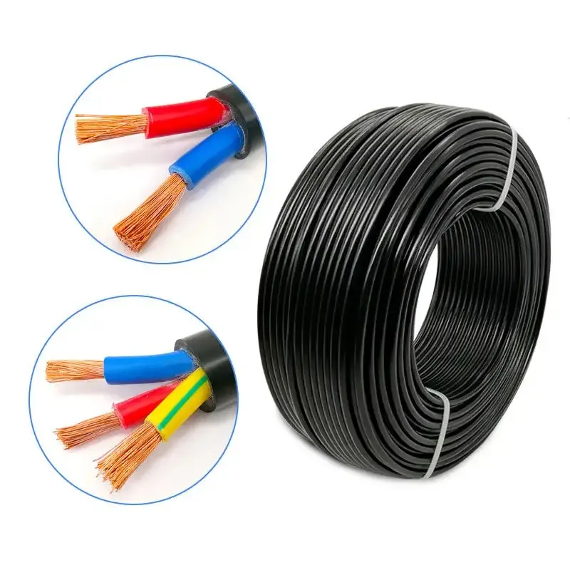 Kabel listrik, kawat Multi Core tembaga 1mm 1.5mm 2.5mm 4mm 6mm 10mm 300/500V harga