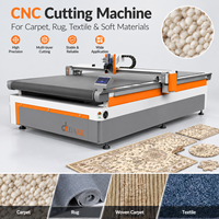 Mesin Pemotong Digital CNC Flatbed Harga Promo untuk Kulit, Tekstil, Karpet, Material Fleksibel, Mesin Pemotong Getar Osilasi