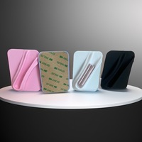 Autocollant adhésif en gros porte-brillant à lèvres manchon de rouge à lèvres pour téléphone portable étui de téléphone en silicone pour téléphones Adroid