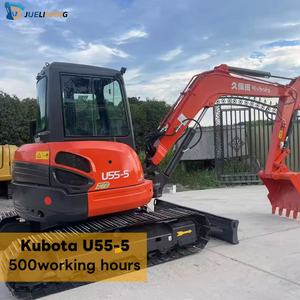 Miniescavatore Usato Kubota U55-5 da 4-5 Tonnellate, Escavatore di Seconda Mano Kubota U35 U40 U55, Piccola <span class=keywords><strong>Macchina</strong></span> Scavatrice <span class=keywords><strong>in</strong></span> <span class=keywords><strong>Vendita</strong></span> dal Giappone - Product Image 1