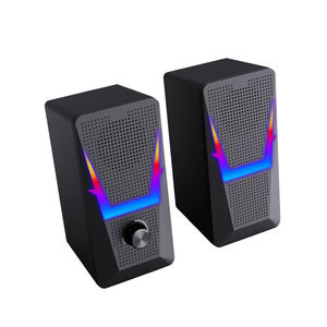 Pequeño portátil 6W OEM con cable RGB altavoz PC <span class=keywords><strong>ordenador</strong></span> Juegos Gadgets portátil USB altavoz Woofer - Product Image 5