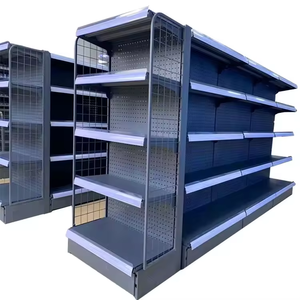 JIACHUANG - Estantes de Supermercado de Doble Cara Personalizados, Resistentes, Gabinetes de Exhibición para Tiendas Minoristas, Material Metálico Duradero - Product Image 4