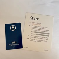 Visio Professional 2019 para Mac/USB, Activación en Línea, Garantía de por Vida, Soporte de Alta Calidad 24/7, Envío Gratuito, en Stock
