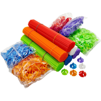 Bâtons porte-ballons colorés de 27, 32, 40 cm avec coupelle – Idéal pour mariages, anniversaires, décorations de fêtes et fournitures pour ballons gonflables