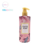 Savon liquide pour les mains OEM en forme de gel naturel blanchissant et éclaircissant aux extraits de fruits Jasmin Menthe Rose Couronne de hanches Savon liquide pour le lavage des mains