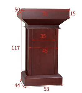 Pupitres en bois ergonomiques et écologiques pour écoles, extérieur, églises, podiums et tribunes de discours – Vente en gros - Product Image 2