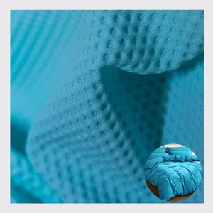 2021 Китай Мода Сетка Супер Мягкий Печатный трикотажный простой окрашенный анти бактерии эластан стрейч домашний текстиль ткань для кровати