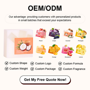 Jabón Artesanal Sólido de Coco para Piel Opaca, Propensa al Acné o Estresada, Aromático, Relajante, Iluminador y con Exfoliación Suave - Product Image 5